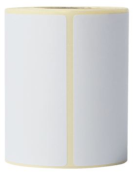 Brother Weiß - 76 x 44 mm 3200 Etikett(en) (8 Rolle(n) von LumaTech