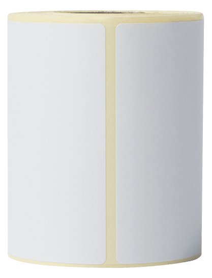 Brother Weiß - 76 x 44 mm 3200 Etikett(en) (8 Rolle(n)