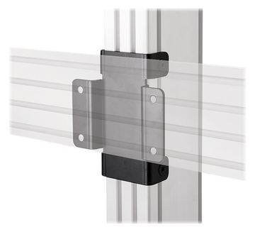 B-TECH BT8380-JPK - Wandplatte - Schwarz - Stahl - 140,8 mm - 57 mm - 158 mm von LumaTech
