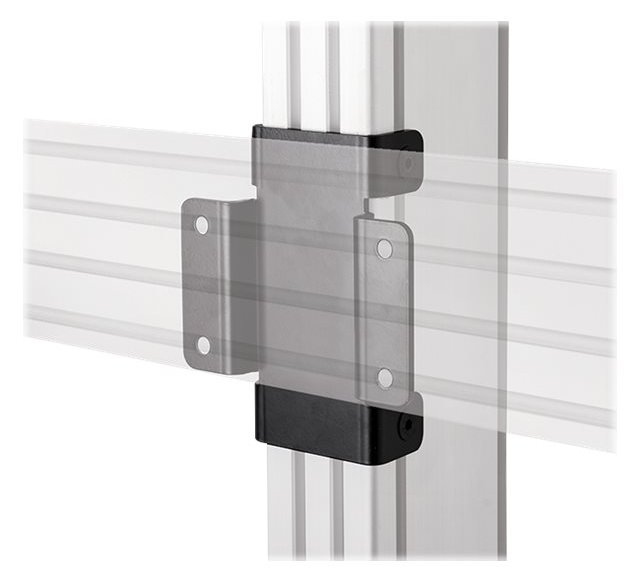 B-TECH BT8380-JPK - Wandplatte - Schwarz - Stahl - 140,8 mm - 57 mm - 158 mm