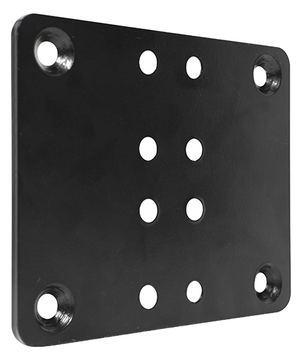 B-TECH BT8390 - Basis - Schwarz - Stahl - Wand - 140 mm - 5 mm von LumaTech