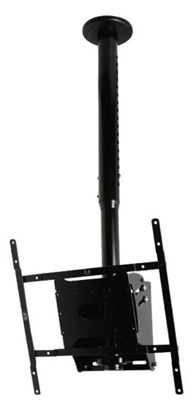 B-TECH BT8426 - Befestigungskit (Deckenmontage) - ausziehbar - für LCD-Display - Schwarz