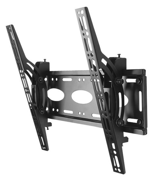 B-TECH BT8431 - Befestigungskit (Kippbare Wandhalterung) - für Flachbildschirm - Schwarz - Bildschirmgröße: 55.9-127 cm