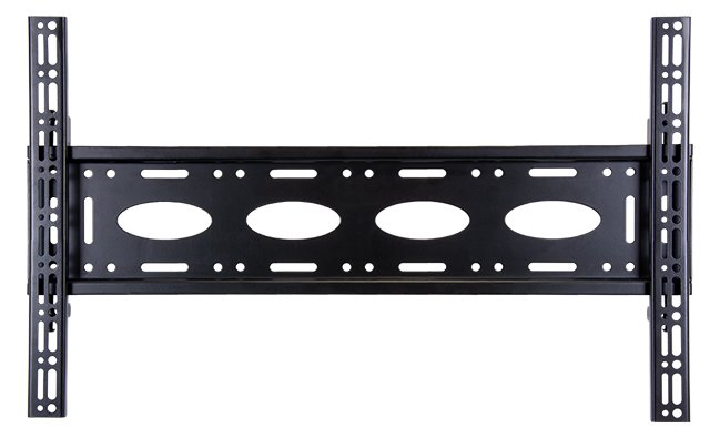 B-TECH BT8442 - Befestigungskit (Wandplatte, 2 Schnittstellenarme) - schmal - für LCD-Display - Schwarz