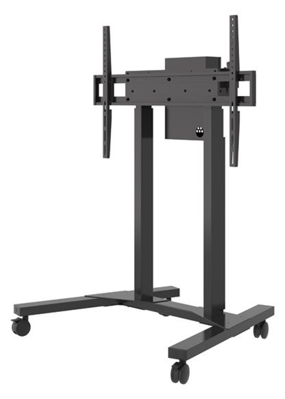 B-TECH Momentum E-lift Flat Screen Trolley with Motorised Height Adjustment VESA 900 x 600