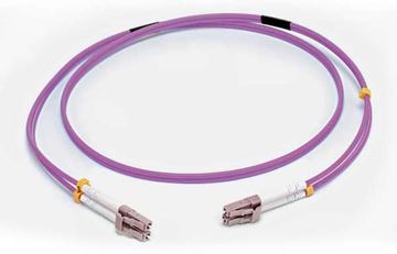 C2G 1m LC/LC OM4 LSZH Fibre Patch - Purple - Patch-Kabel - LC Multi-Mode (M) von LumaTech