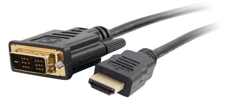 C2G 2m (6ft) HDMI to DVI Cable - HDMI to DVI-D Adapter Cable