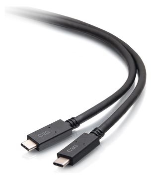 C2G 6.5ft (2m) USB-C Male to USB-C Male Cable (20V 3A) von LumaTech