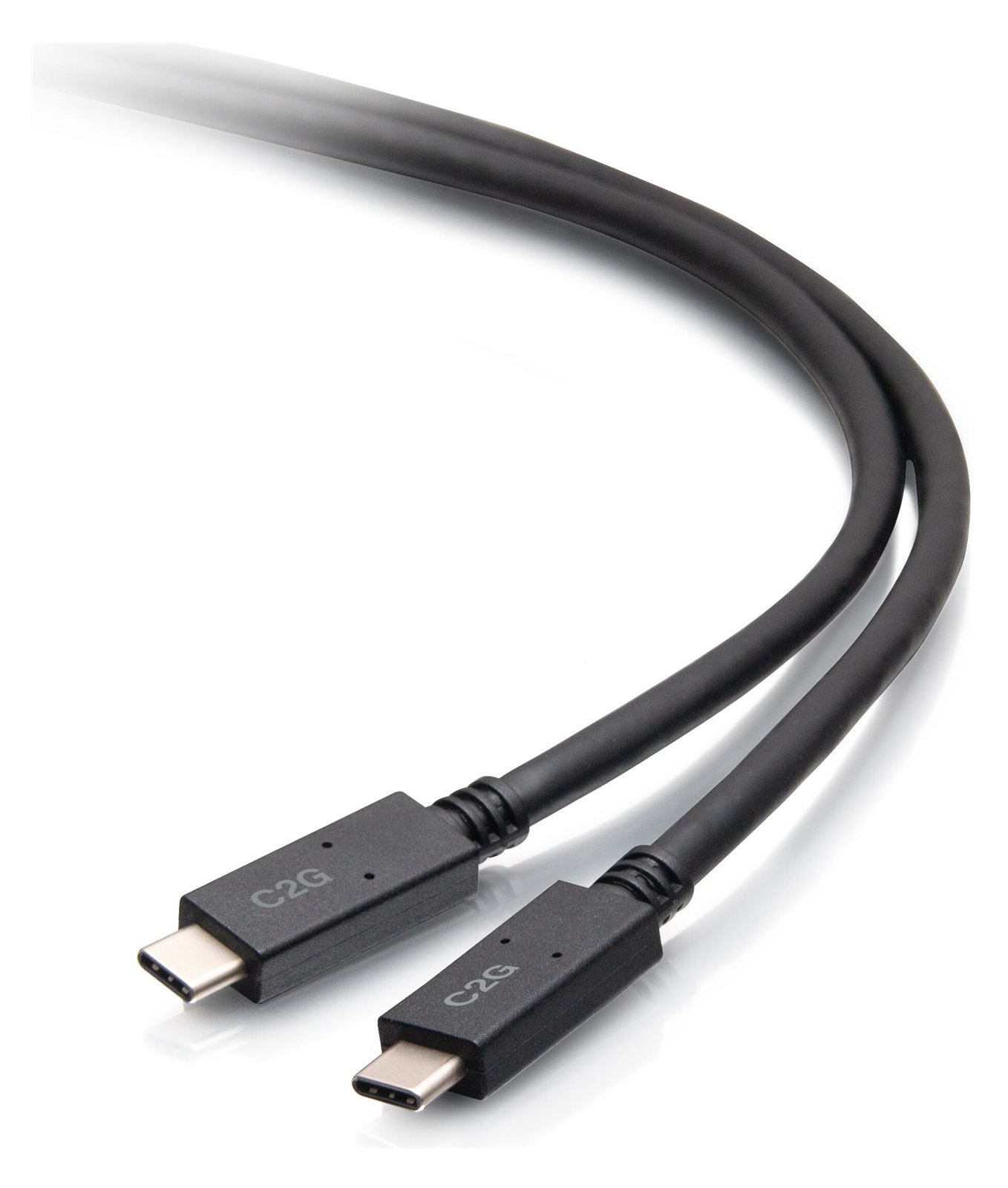 C2G 6.5ft (2m) USB-C Male to USB-C Male Cable (20V 3A)