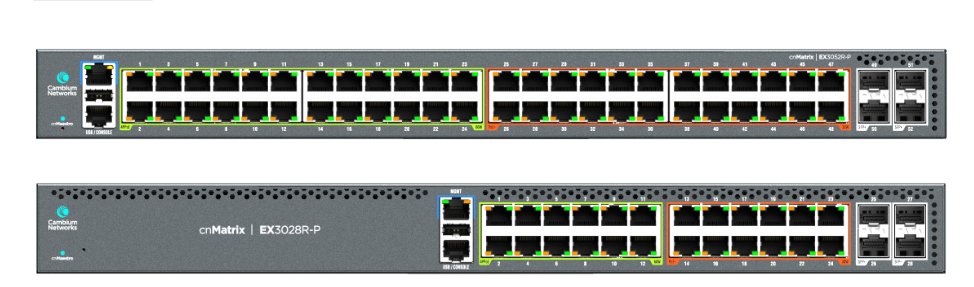 Cambium Networks MXEX3052GXPA10 - Managed - 2.5G Ethernet (100/1000/2500) - Power over Ethernet (PoE) - Rack-Einbau