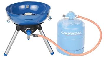 Camping Gaz Campingaz 2000023717 - 2000 W - Grill - Propan/Butan - Kessel - Rost + Blech - Schwarz - Blau von LumaTech