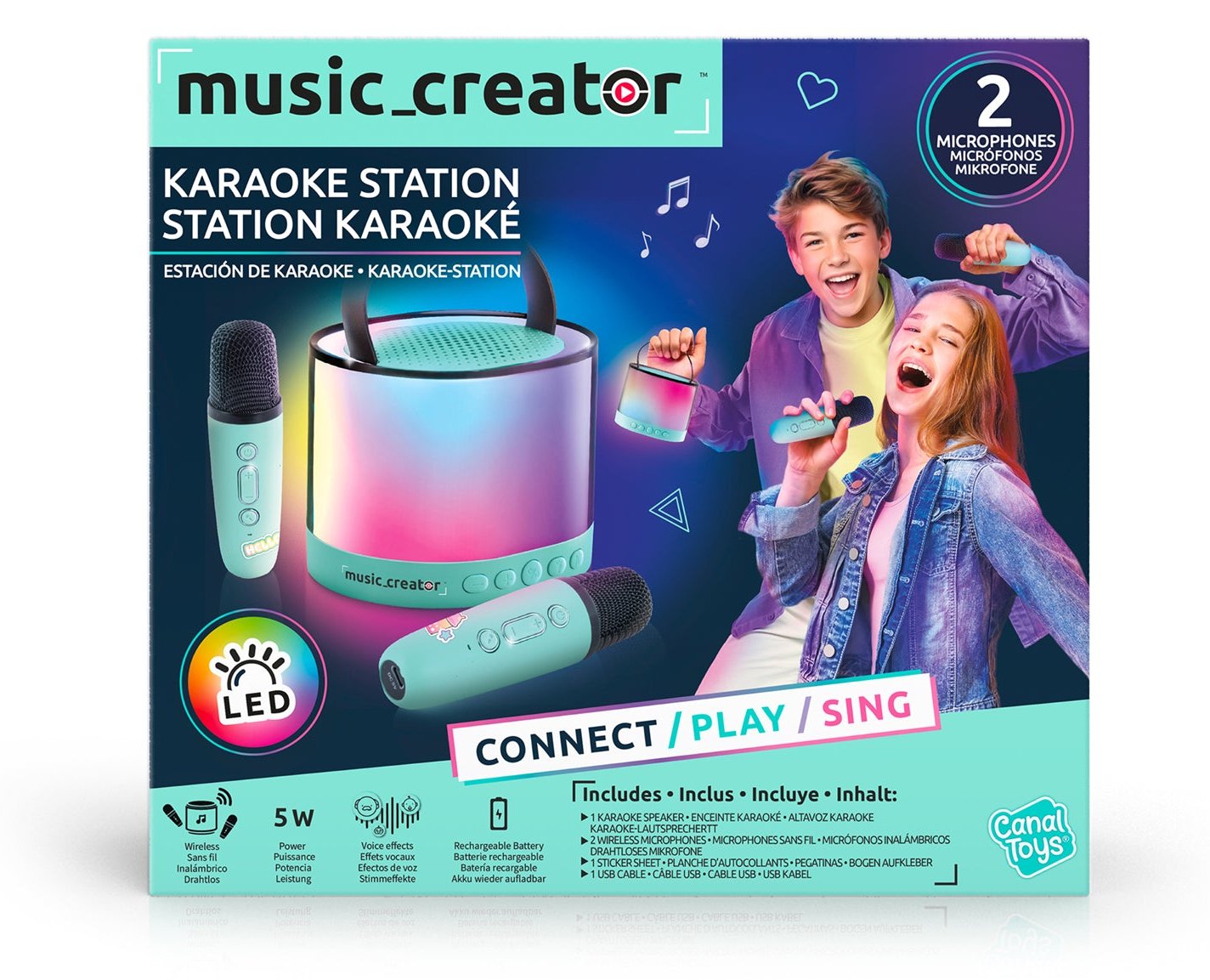 Canal Toys Mini Karaoke Station