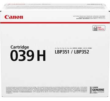Canon 039 H - Mit hoher Kapazität - Schwarz - Original von LumaTech