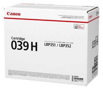 Canon 039 H - Schwarz - Original - Tonerpatrone von LumaTech