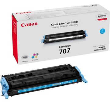 Canon 707C - Cyan - Original - Tonerpatrone - für i-SENSYS LBP5000, LBP5100 von LumaTech