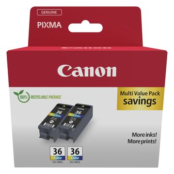 Canon CLI-36 Ink Cartridge Twin Pack von LumaTech