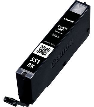 Canon CLI-551BK - 7 ml - Schwarz - Original - Tintenbehälter von LumaTech