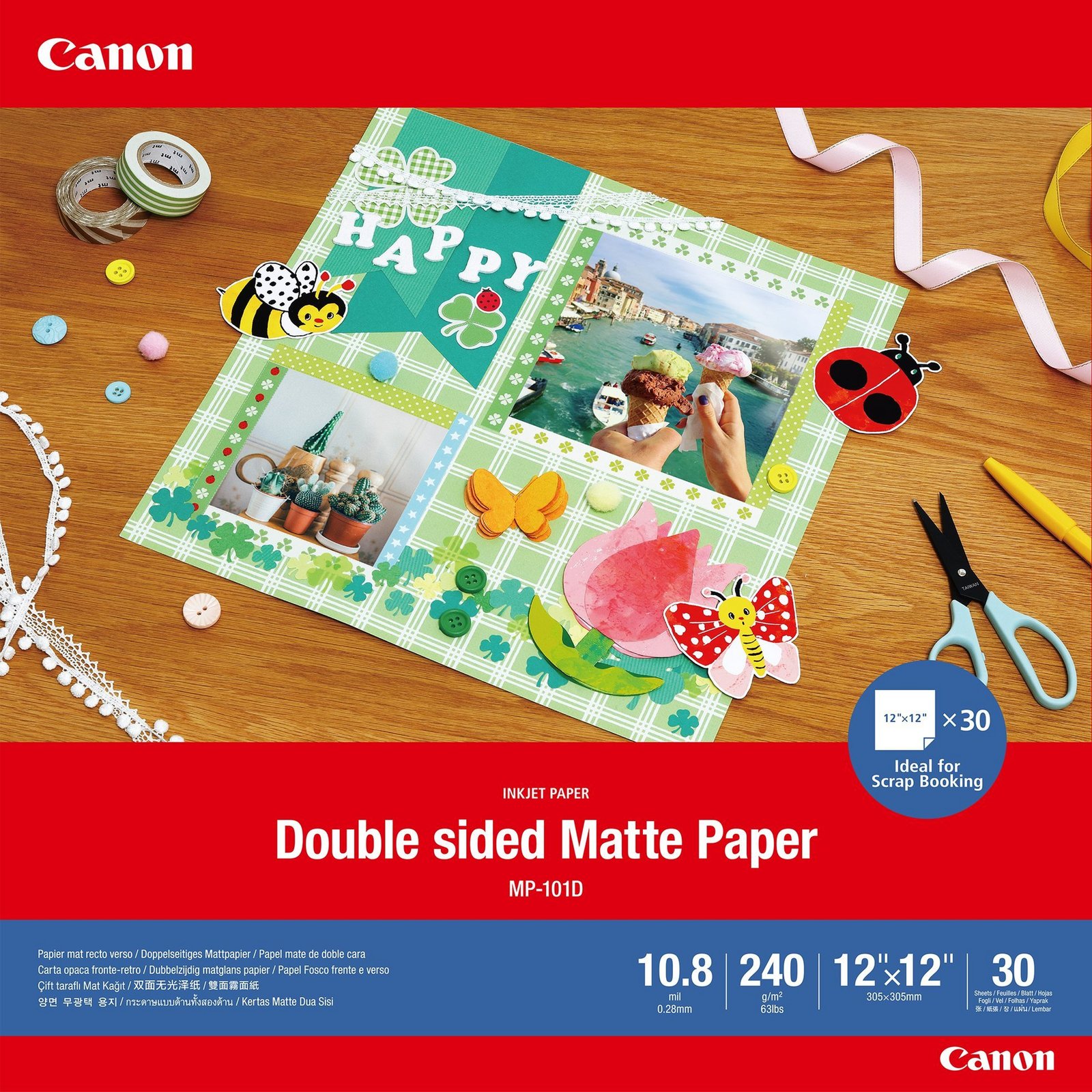 Canon Double-sided Matte Paper MP-101D - Matt