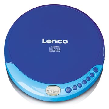 Lenco CD-011 - CD-Player - Blau von LumaTech