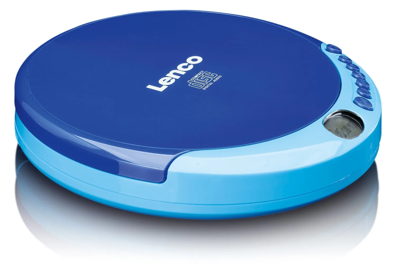 Lenco CD-011 - CD-Player - Blau, Ansicht 2