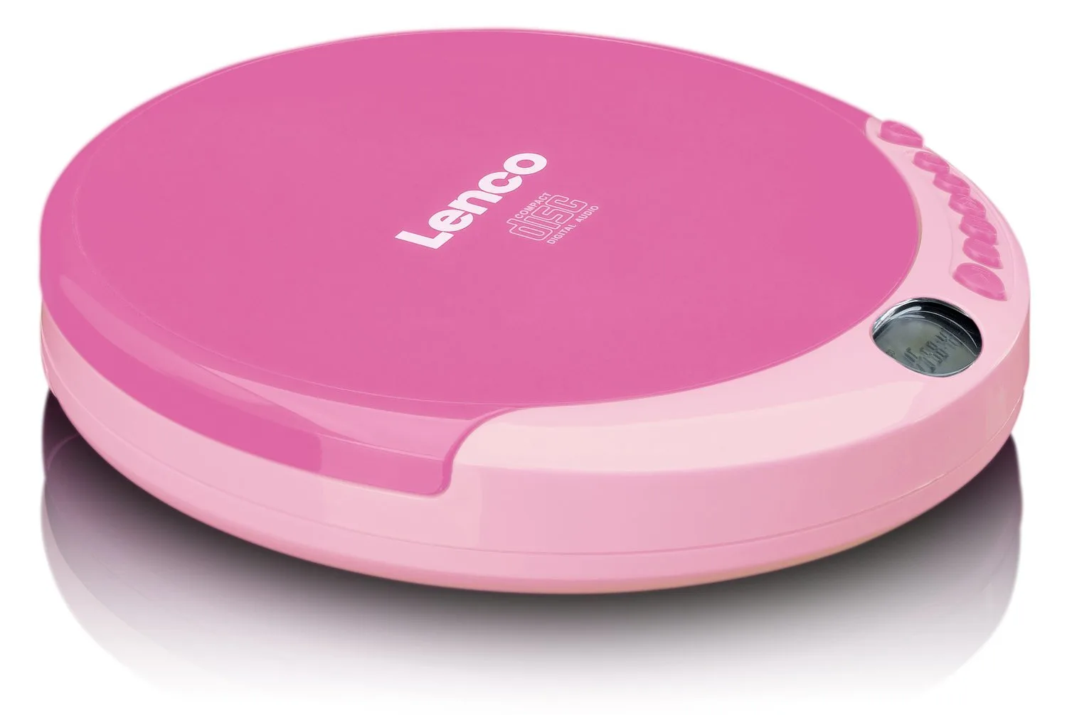 Lenco CD-011 - CD-Player - pink, Ansicht 2