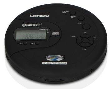 Lenco CD-300 - CD-Player - Schwarz von LumaTech