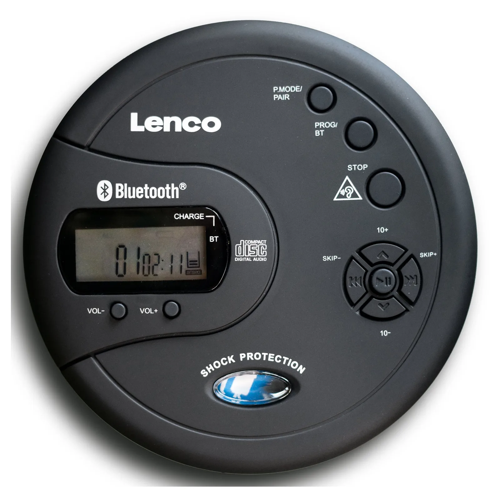 Lenco CD-300 - CD-Player - Schwarz, Ansicht 4