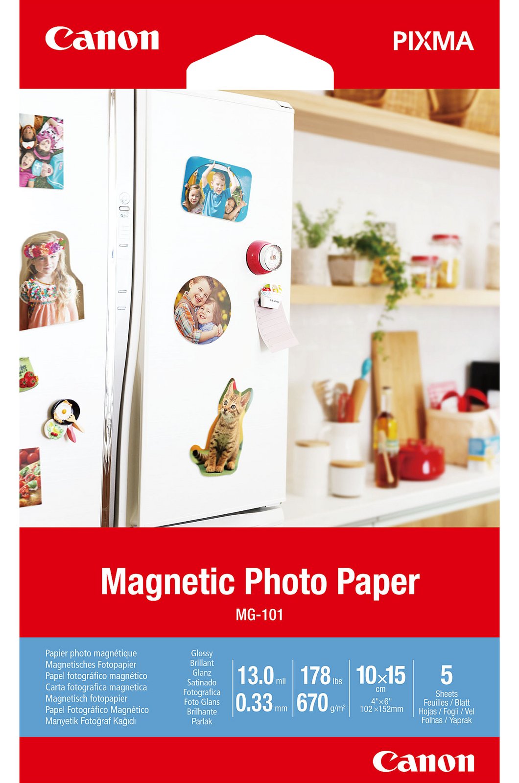 Canon Magnetic Photo Paper MG-101 - Glänzend von LumaTech