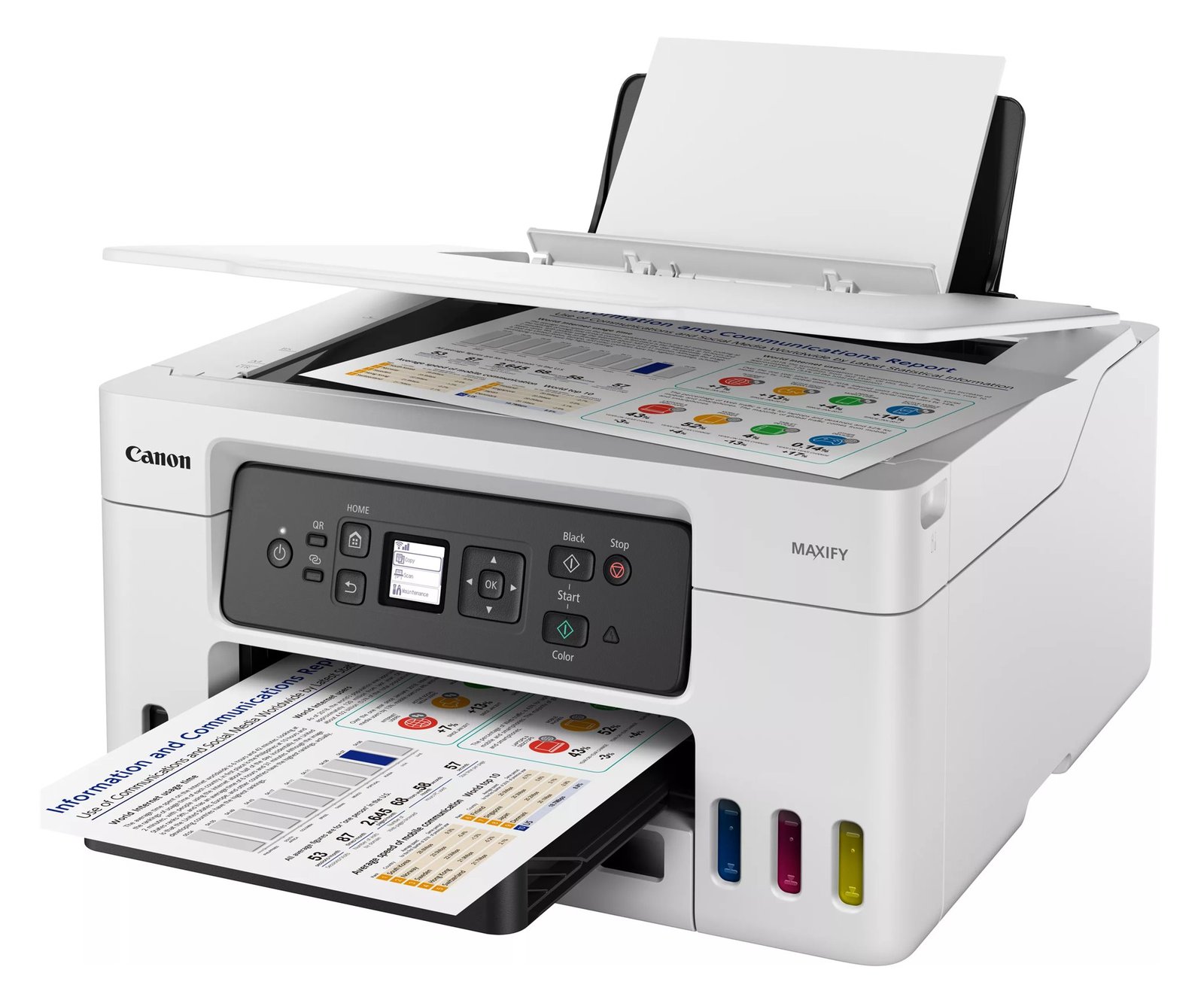 Canon MAXIFY GX3050 - Multifunktionsdrucker - Farbe - Tintenstrahl - nachfüllbar - Legal (216 x 356 mm)