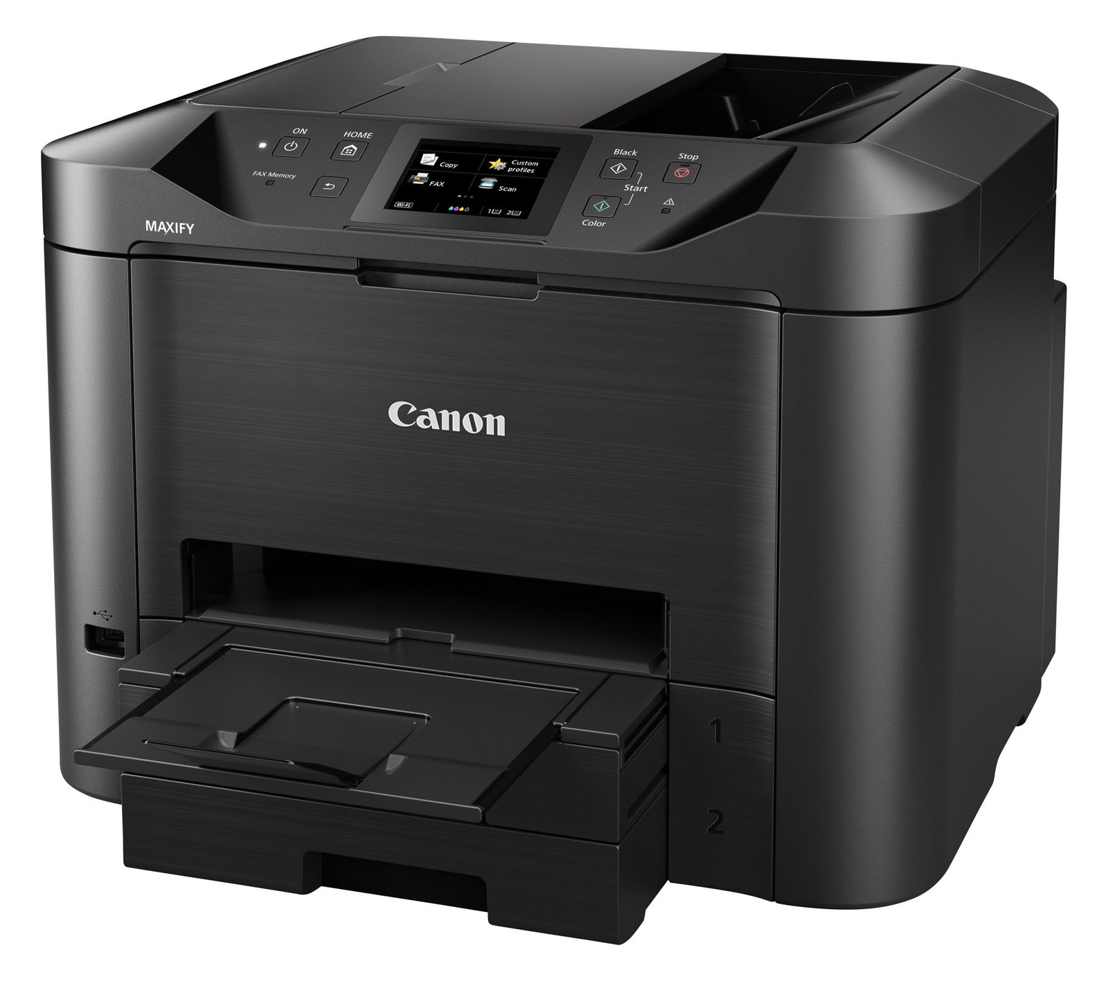 Canon MAXIFY MB5450 - Tintenstrahl - Farbdruck - 600 x 1200 DPI - Farbkopieren - A4 - Schwarz