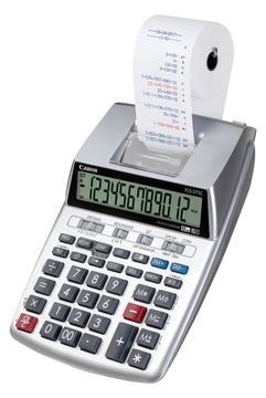 Canon P23-DTSC II - Druckrechner - LCD - 12 Stellen - Silver Metallic von LumaTech