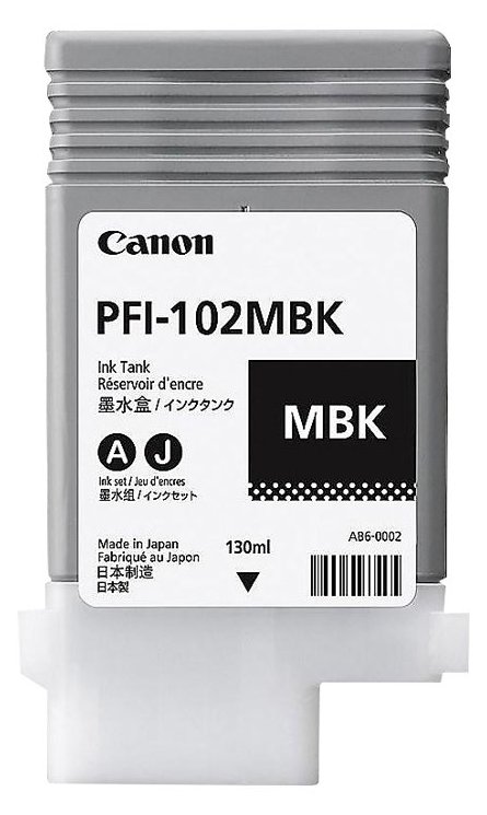 Canon PFI-102 MBK - 130 ml - mattschwarz - original