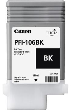 Canon PFI-106 BK - 130 ml - Schwarz - original von LumaTech