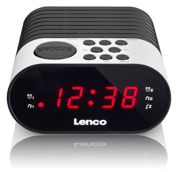 Lenco CR-07 - Radiouhr - 0.3 Watt - weiß von LumaTech