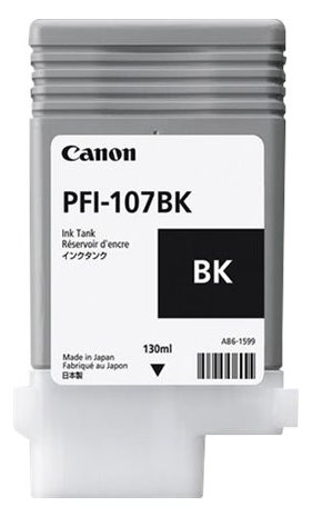 Canon PFI-107 BK - 130 ml - Photo schwarz - Original