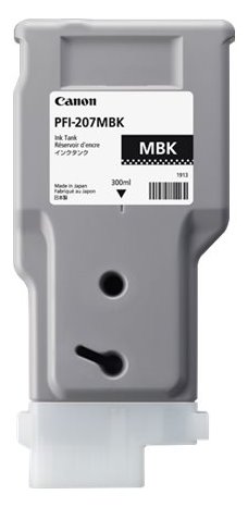 Canon PFI-207 MBK - 300 ml - mattschwarz - Original