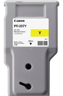 Canon PFI-207 Y - 300 ml - Gelb - Original - Tintenbehälter von LumaTech