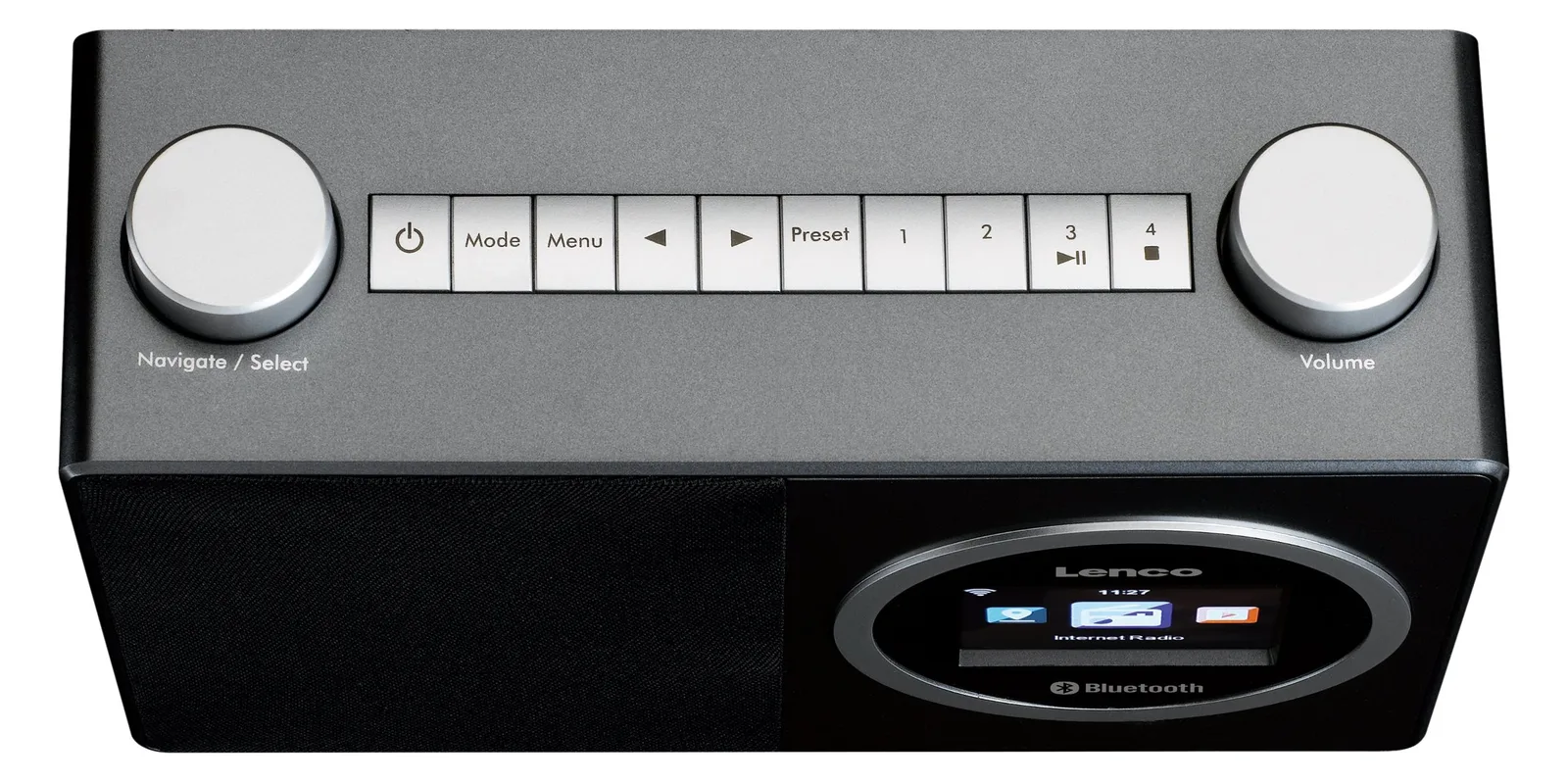 Lenco DIR-70 - Netzwerk-Audio-Player - 3 Watt (Gesamt), Ansicht 2