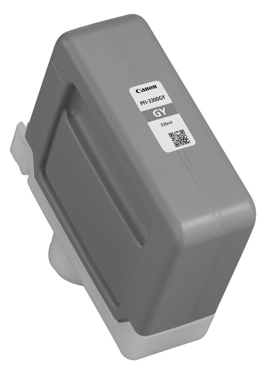 Canon PFI-3300 GY - 330 ml - Grau - original
