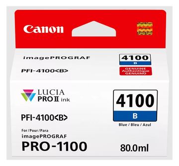 Canon PFI-4100 B - 80 ml - Blau - original - Hängebox von LumaTech
