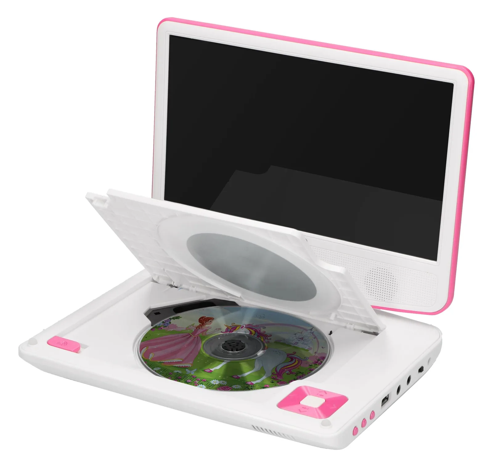 Lenco DVP-910 - DVD-Player - tragbar -Anzeige: 22.5 cm (9"), Ansicht 3