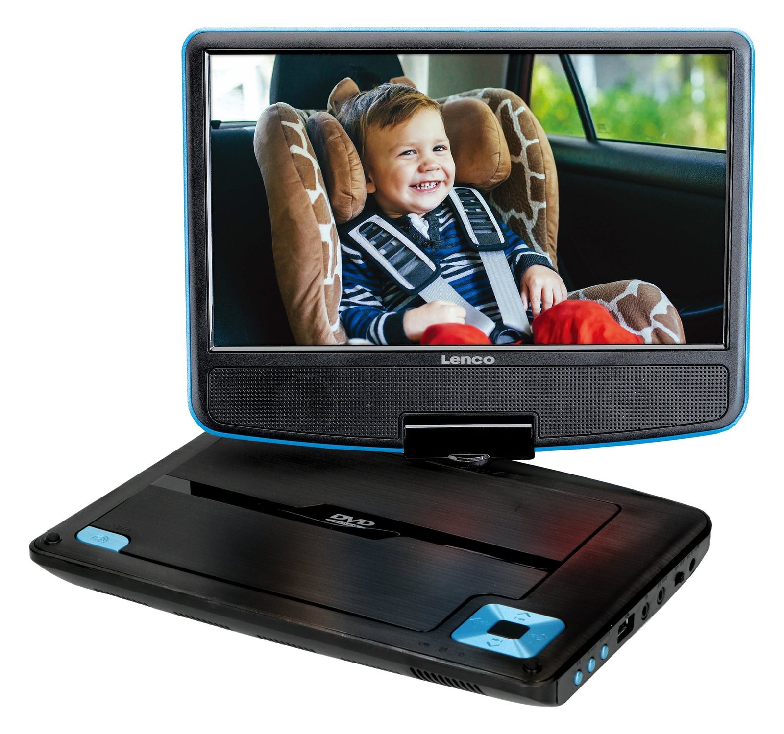 Lenco DVP-910 - DVD-Player - tragbar -Anzeige: 22.9 cm (9")