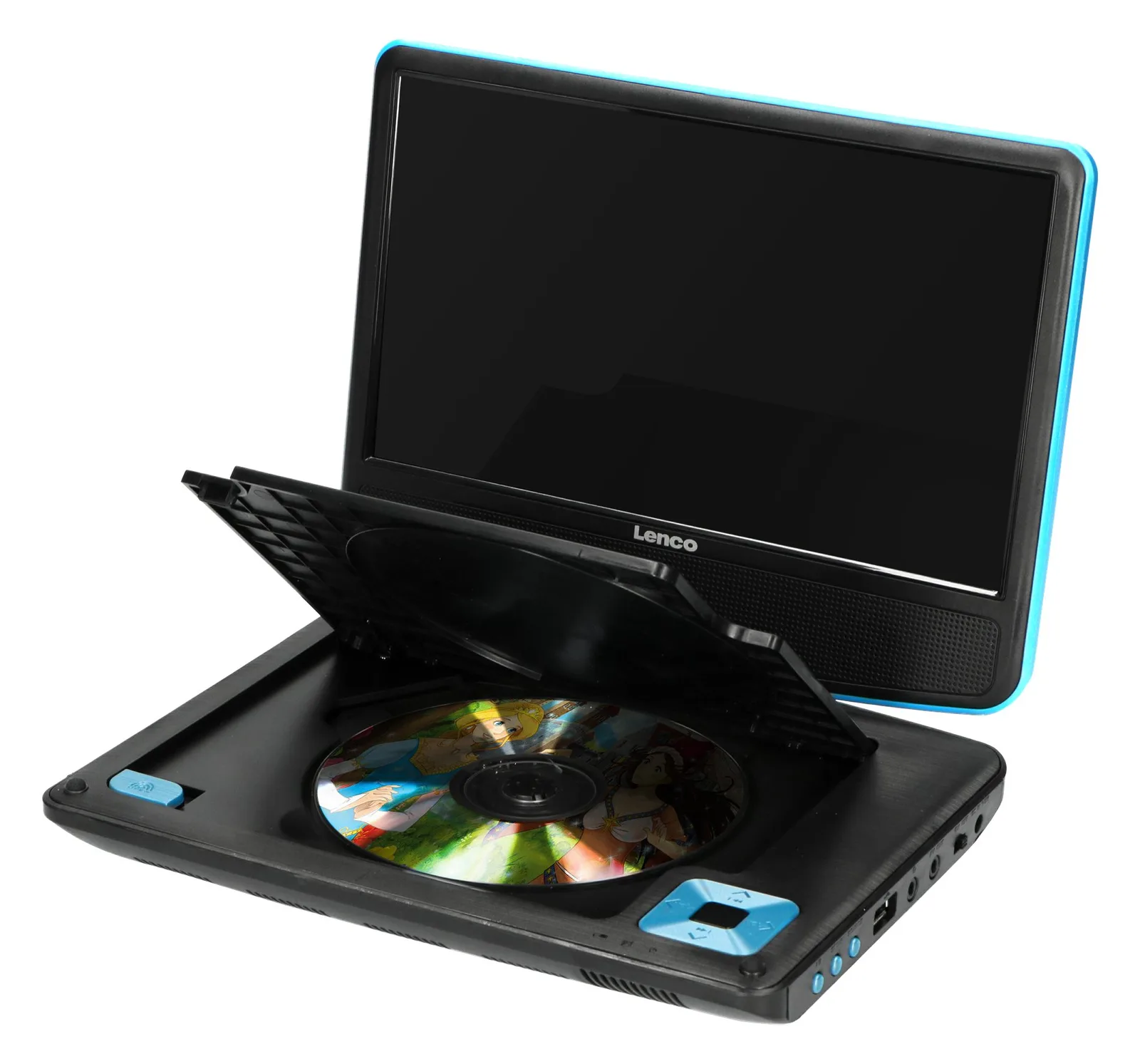 Lenco DVP-910 - DVD-Player - tragbar -Anzeige: 22.9 cm (9"), Ansicht 4