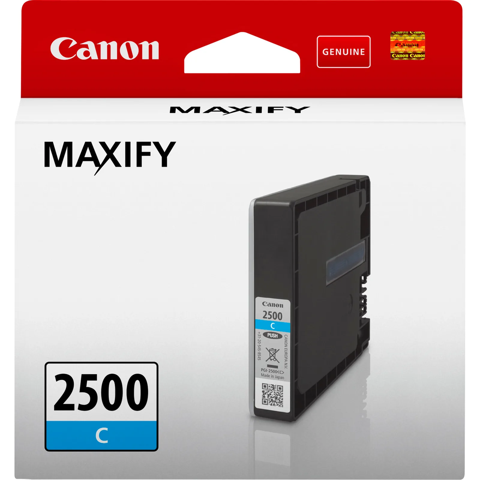 Canon PGI-2500 C - 9.6 ml - Cyan - Original - Tintenbehälter, Ansicht 2