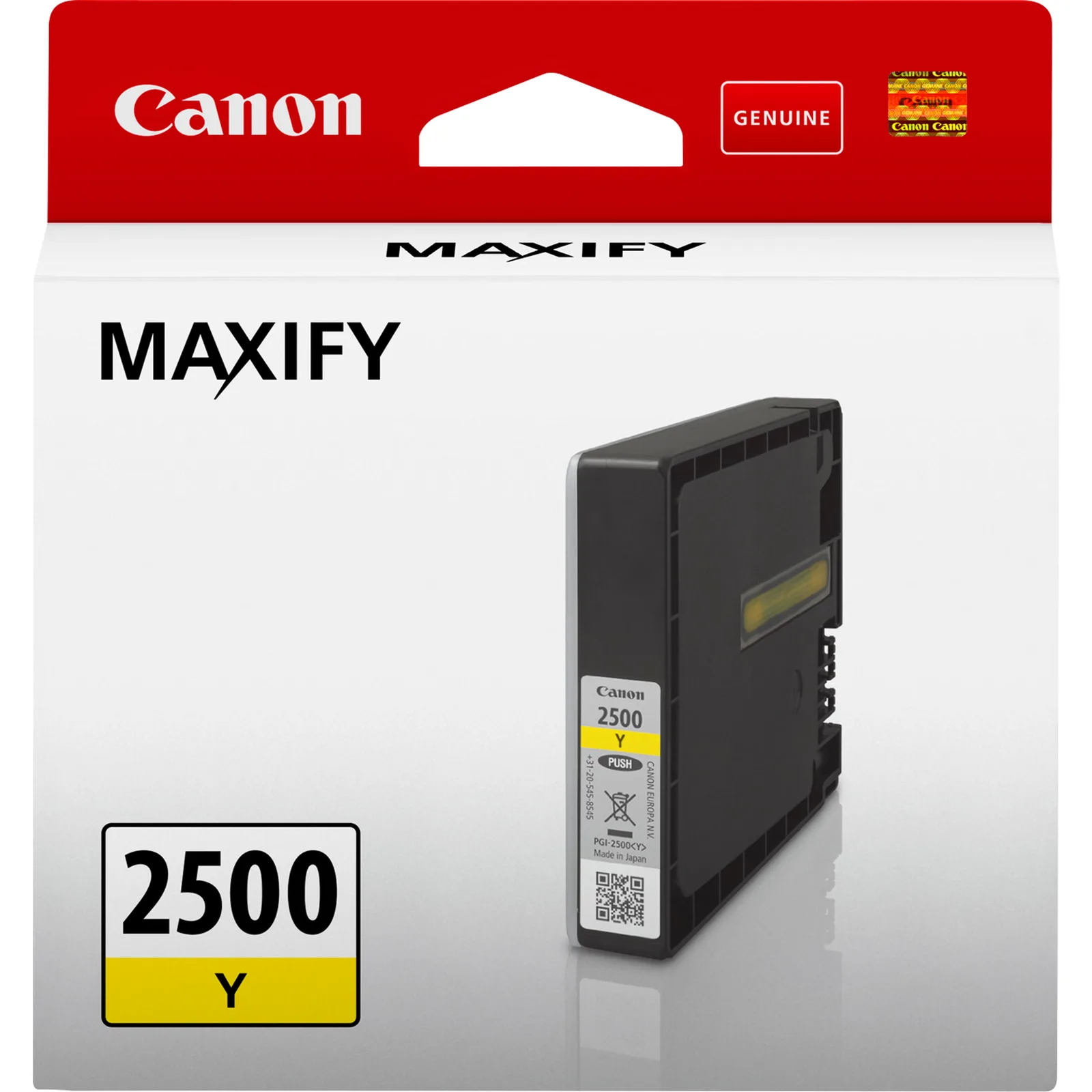 Canon PGI-2500 Y - 9.6 ml - Gelb - Original - Tintenbehälter, Ansicht 2