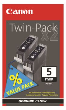 Canon PGI-5 Black Twin Pack - 2er-Pack - Schwarz von LumaTech