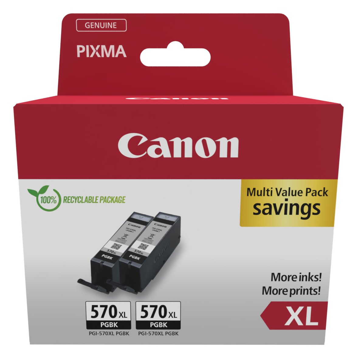Canon PGI-570XL Ink Cartridge BK TWIN - Tintenpatrone