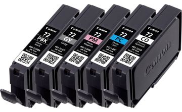Canon PGI-72 PBK/GY/PM/PC/CO Multipack - 5er-Pack von LumaTech