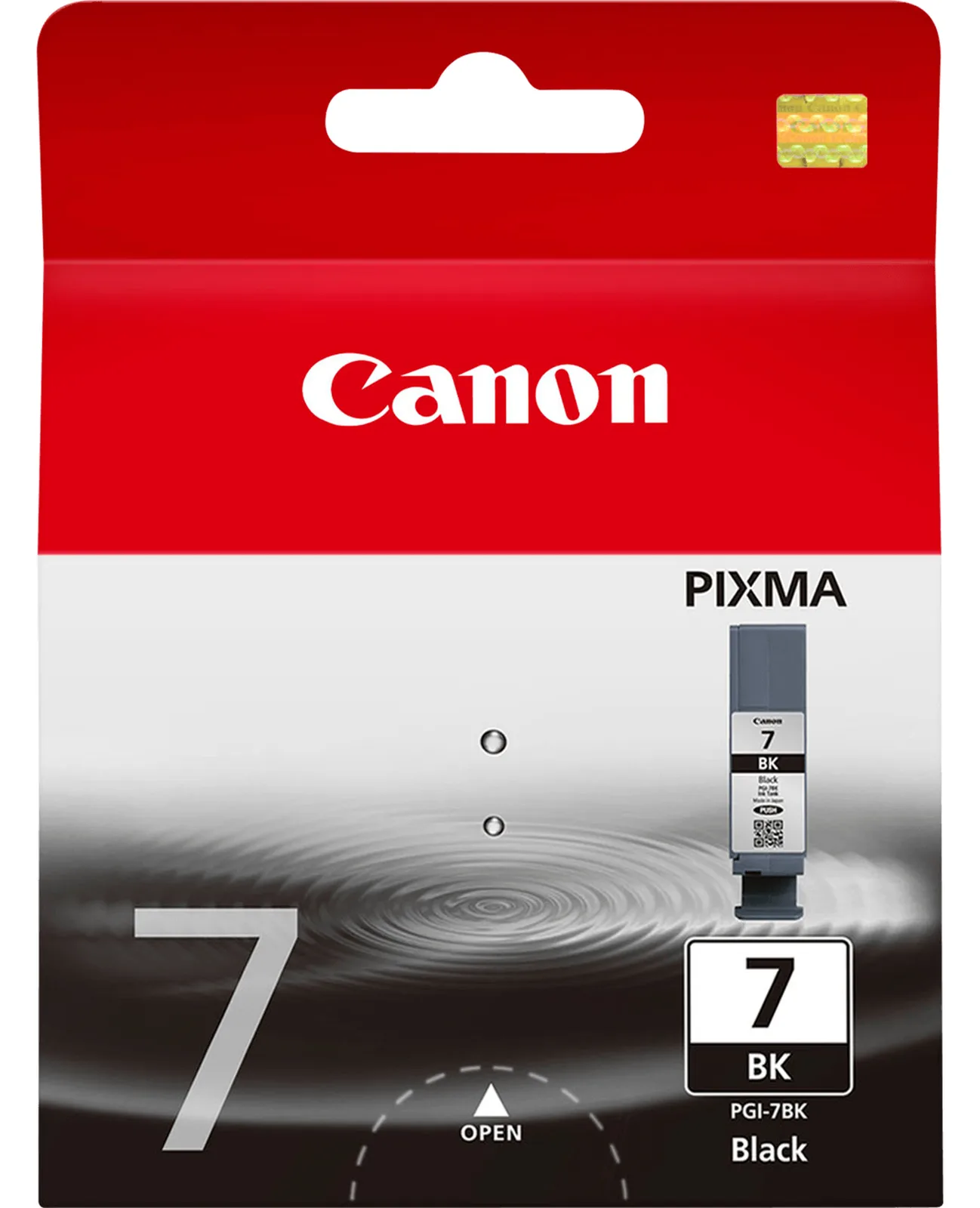Canon PGI-7BK - 25 ml - Schwarz - Original - Tintenbehälter, Ansicht 2