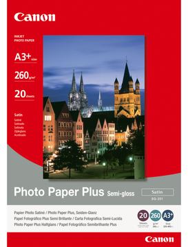 Canon Photo Paper Plus SG-201 - Halbglänzend - A3 plus (329 x 423 mm) von LumaTech